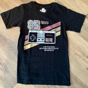 NWOT Toddler Boy's Retro Nintendo Entertainment System‎ Gamer T-shirt XS 4 yrs